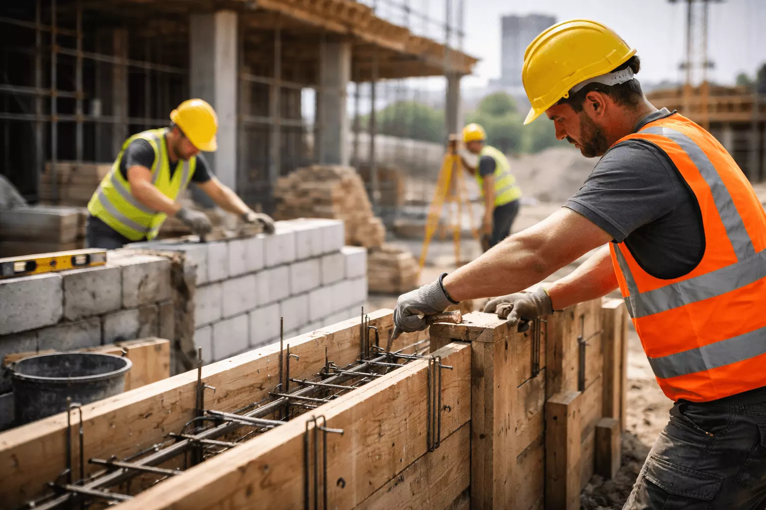 Personal für Bau und Baustelle