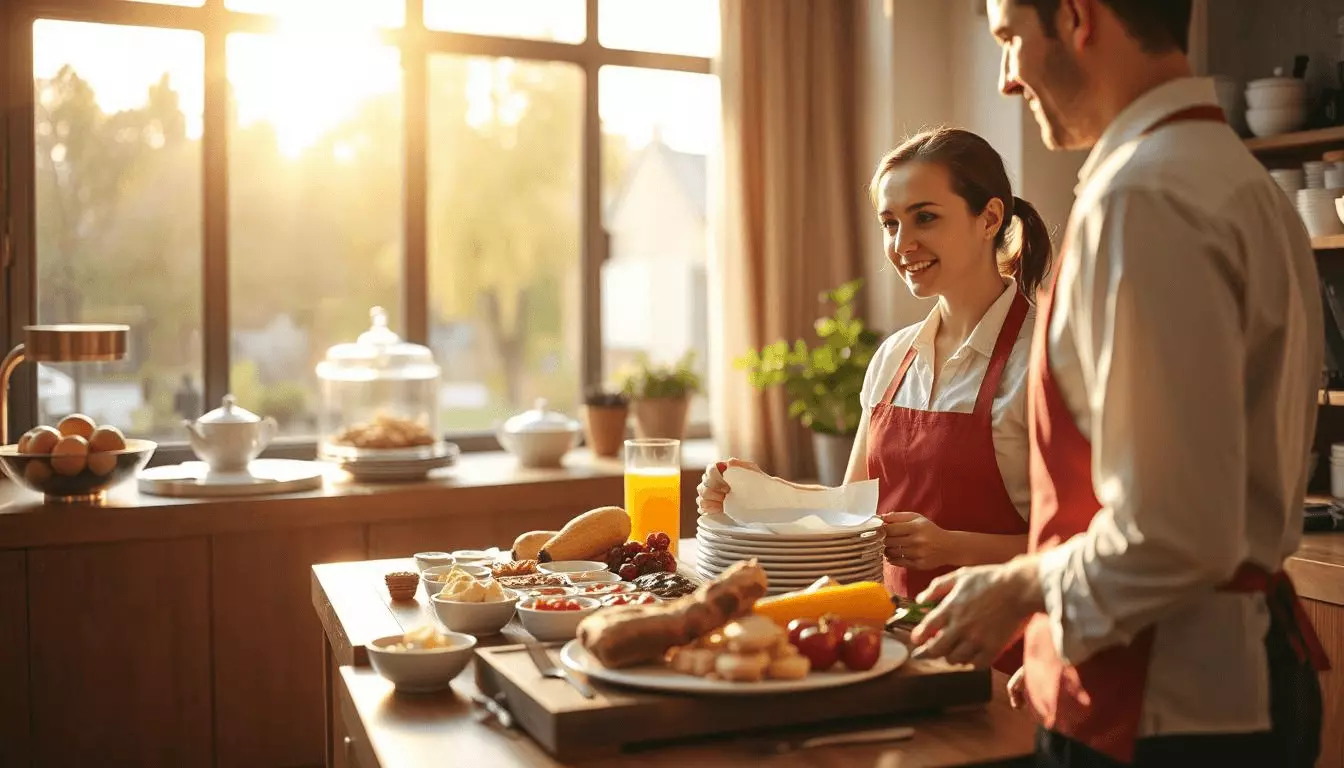 Frühstücksservice